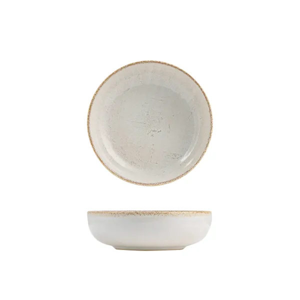 Round Bowl — 160mm - Limestone