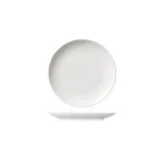 Round Plate Coupe 180mm - White