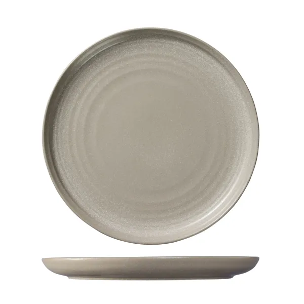 Round Plate Coupe 300mm - Granite Beige
