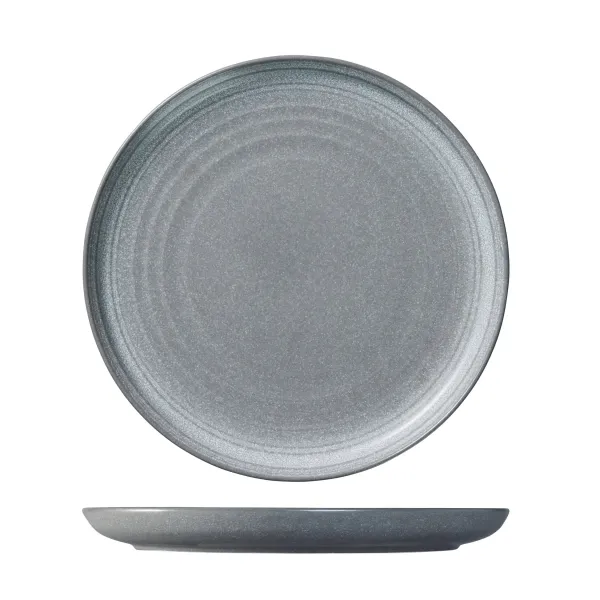 Round Plate Coupe 300mm - Granite Grey