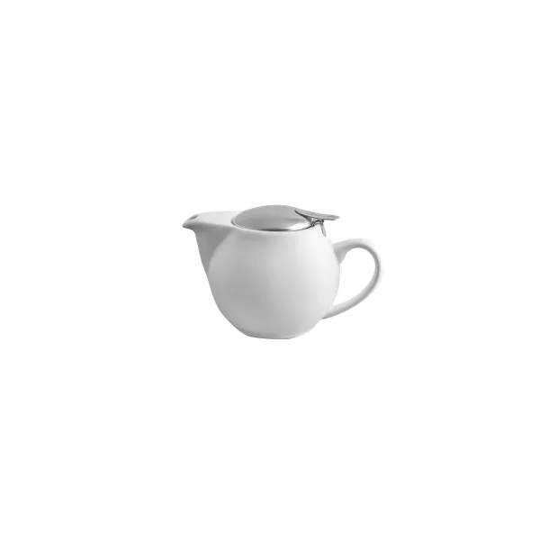 Teapot With Infuser-500ml - Bianco (White)