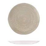 Round Plate - Coupe, 270mm Ø - Mocha