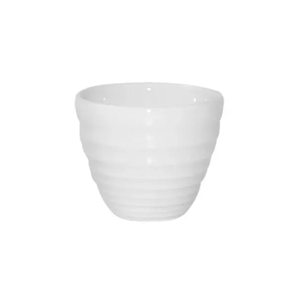 Ripple Sauce Pot-59mm Ø | 50mm H | 57ml - White
