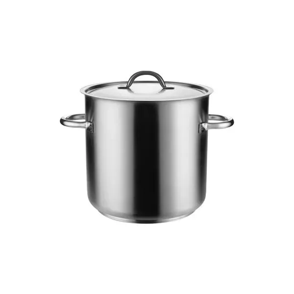 Stockpot-18/10, W/Cover, 350x350mm/33.6lt
