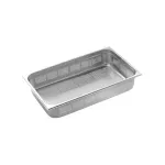Gastronorm Pan-18/10, 1/1 Size 200mm, Perforated