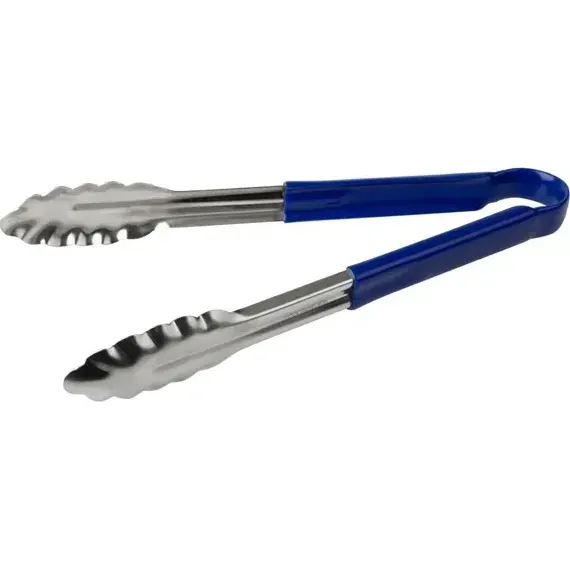 30cm Coloured Handle Stainless Steel Utility Tong
