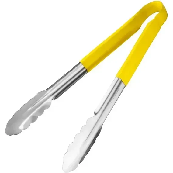 30cm Coloured Handle Stainless Steel Utility Tong view 4