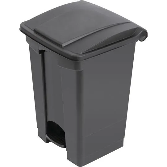 Edlp - Jantex Kitchen Pedal Bin Black - 45ltr view 2