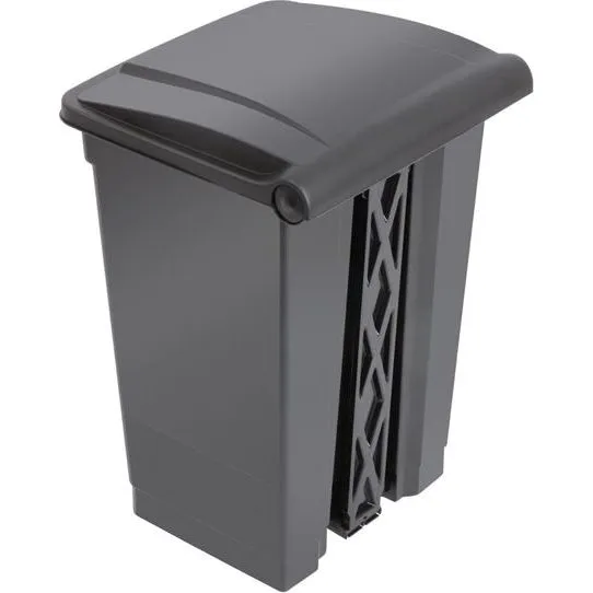 Edlp - Jantex Kitchen Pedal Bin Black - 45ltr view 3
