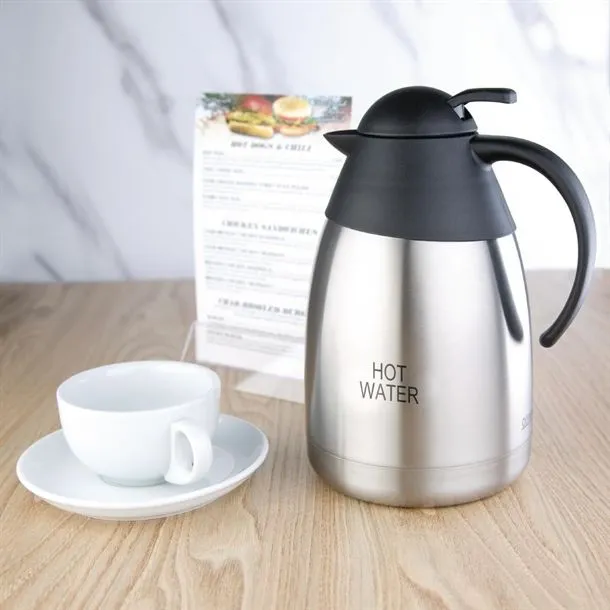 Olympia Vacuum Jug St/St Domed Lid - 1.5ltr 'hot Water' view 4
