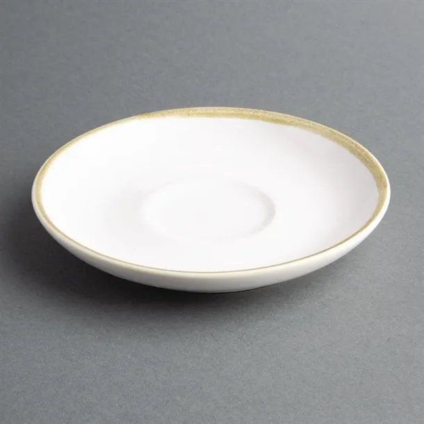 Olympia Kiln 340ml Cup Saucer Chalk 160mm view 5