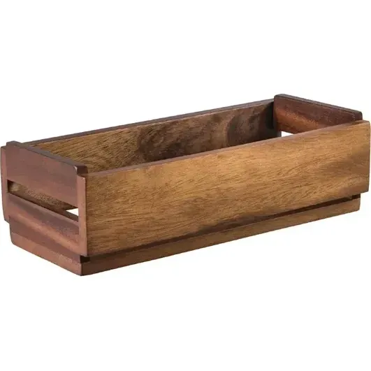 Moda Brooklyn Wooden Crate Table Caddy