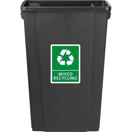 Mixed Recycling Label view 2