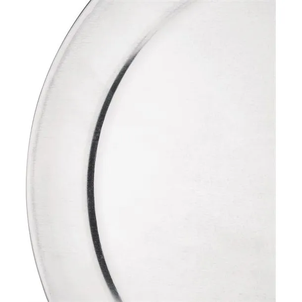 Vogue Pizza Tray Wide Rim Aluminum - 200mm 8" view 2