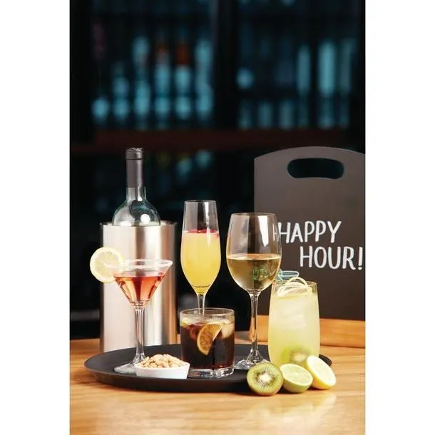 Olympia Crystal Modale Wine Glass - 395ml 14oz (13.25usoz) (box 6) view 7