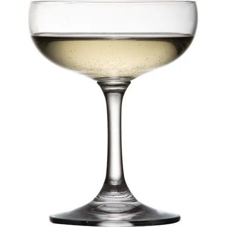 Olympia Crystal Bar Collection Champagne Saucer - 200ml [6 Pack] view 5