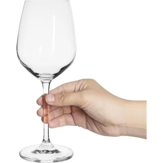 Olympia Crystal Chime Wine Glass - 365ml 12.75oz (12.25usoz) (box 6) view 3