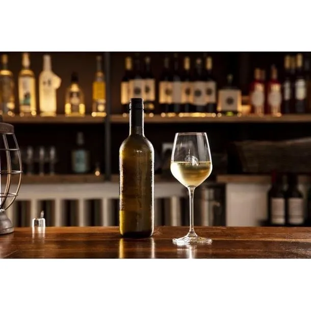 Olympia Crystal Chime Wine Glass - 365ml 12.75oz (12.25usoz) (box 6) view 7