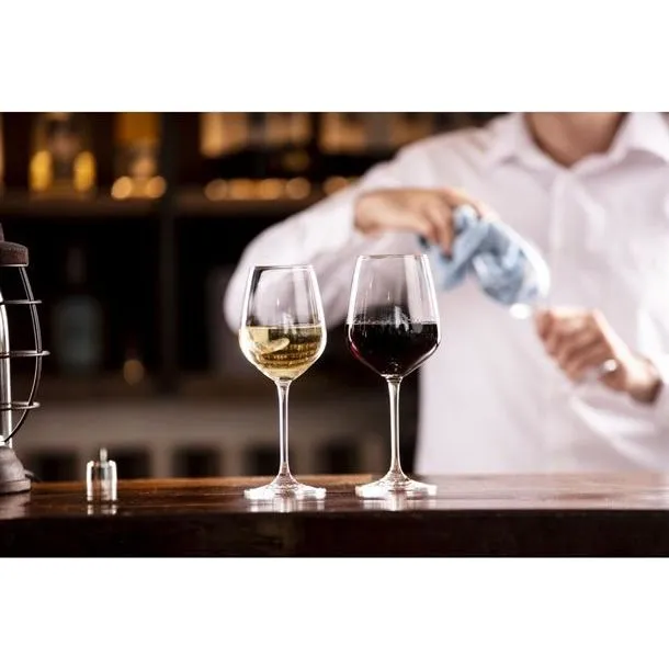 Olympia Crystal Chime Wine Glass - 365ml 12.75oz (12.25usoz) (box 6) view 6