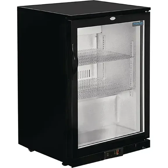 Polar G-Series Back Bar Cooler With Hinged Door - 128ltr