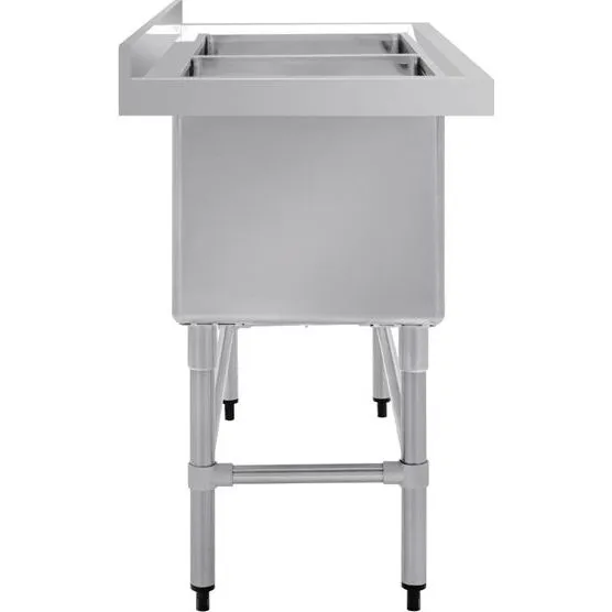 Vogue Double Deep Pot Sink (90mm Drain) view 5