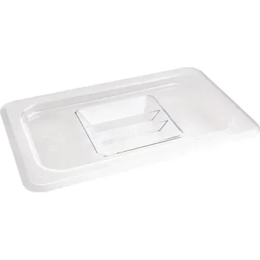 Vogue Clear Polycarbonate Gn Lid - 1/4 view 2