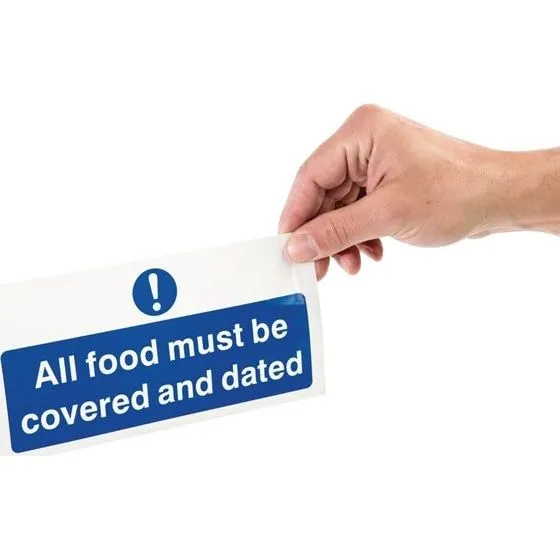 Vogue Food Covered And Dated Sign view 4
