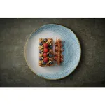 Accents Aquamarine Round Coupe Plate
