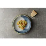 Accents Blueberry Round Coupe Plate