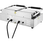 Apuro Double Contact Grill Flat Left/Ribbed Right Plate