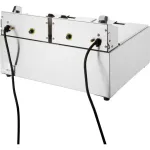 Apuro Double Electric Fryer with Timer - 5Ltr - 2x2.8kW