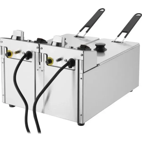Apuro Double Fryer - 2x3Ltr - 2x2kW