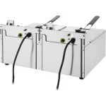 Apuro Double Fryer - 2x5Ltr - 2x2.8kW