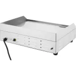 Apuro Small Countertop Griddle - Steel Plate