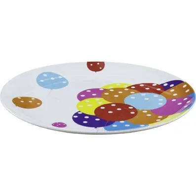 Balloons Round Coupe Plate 250mm
