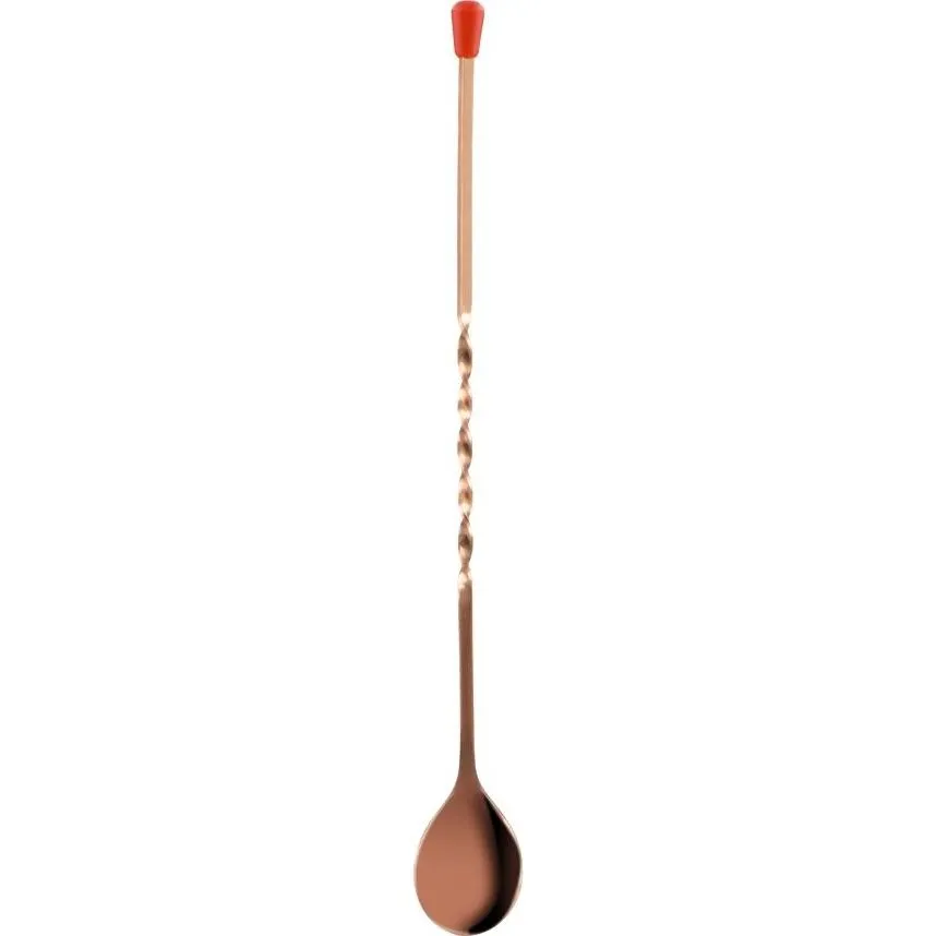 Bar Spoon Muddler Copper — 330mm