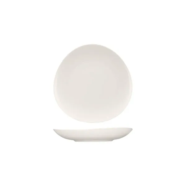 Bauscher Purity Asymmetric Deep Coupe Plate 240x39mm