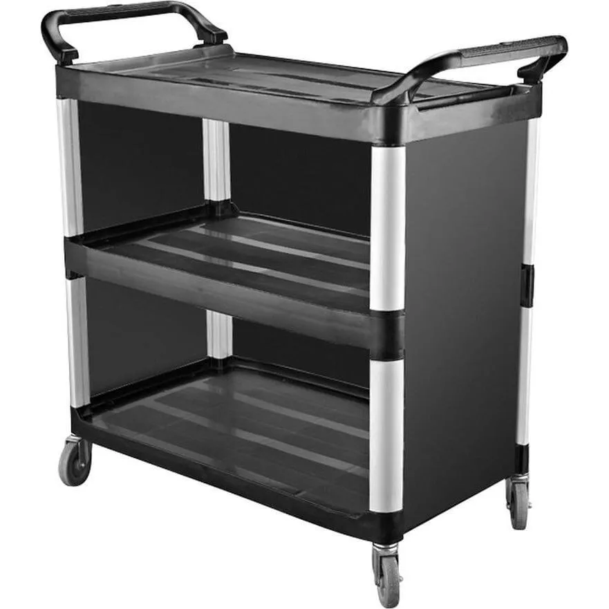 Utility Trolley-3 Shelf | Closed Sides | 1020x500x960mm