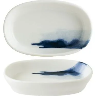 Bonna Blue Wave Hygge Oval Dish 100x22mm (blwhyg10ov)