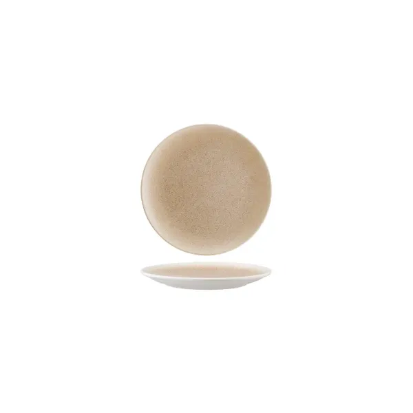 Bonna Luca Salmon Round Coupe Plate 170mm (s-Mt-Lucslgrm17dz
