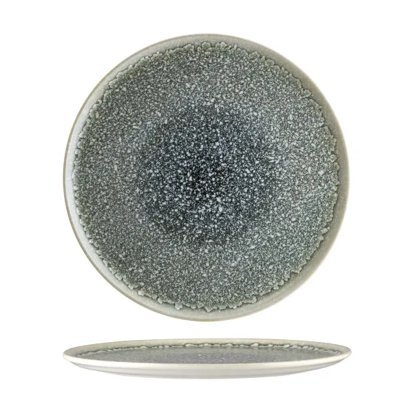 Bonna Thar Black Round Flat Platter 320x25mm (thrblgrm32pz)