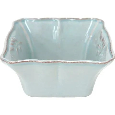 Bowl Square Alentejo Turquoise — 123mm 360ml