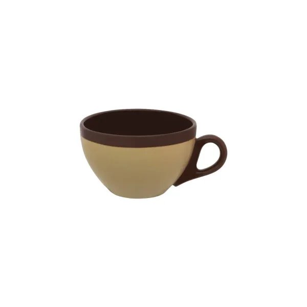 Brew-Harvest Matt/ Brown Two Tone Cappuccino Cup 220ml
