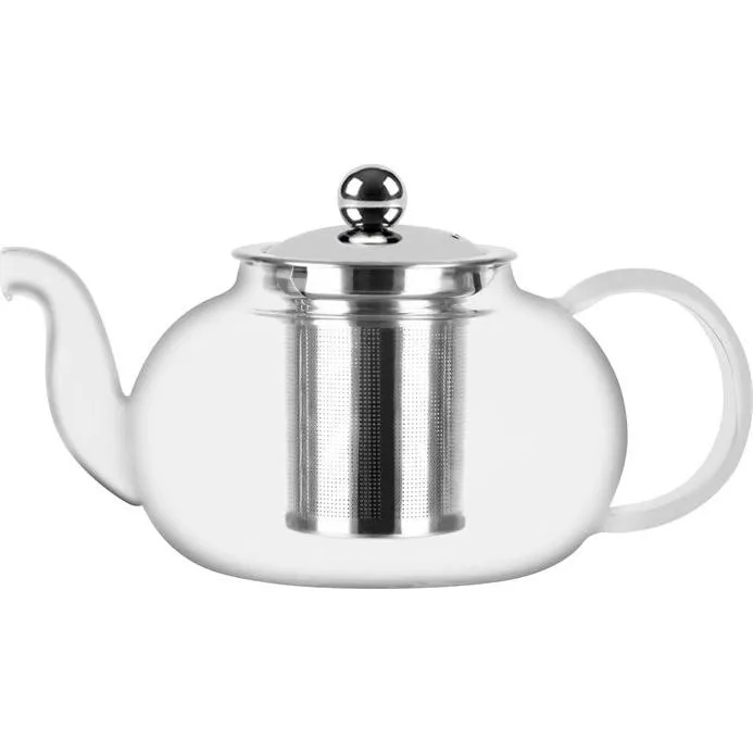 Brew Infusion Glass Teapot W/Filter & Abs Knob 800ml