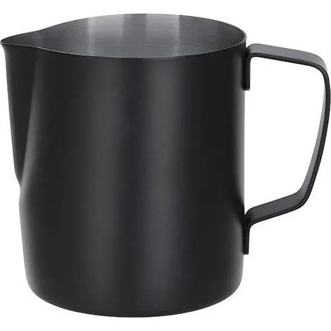 Brew Milk Frothing Jug S/S 600ml Powder Coat Black