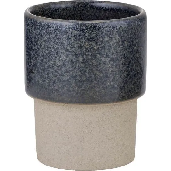 Brew Pottery-Grey Cast Tumbler Stack No Hdl 220ml