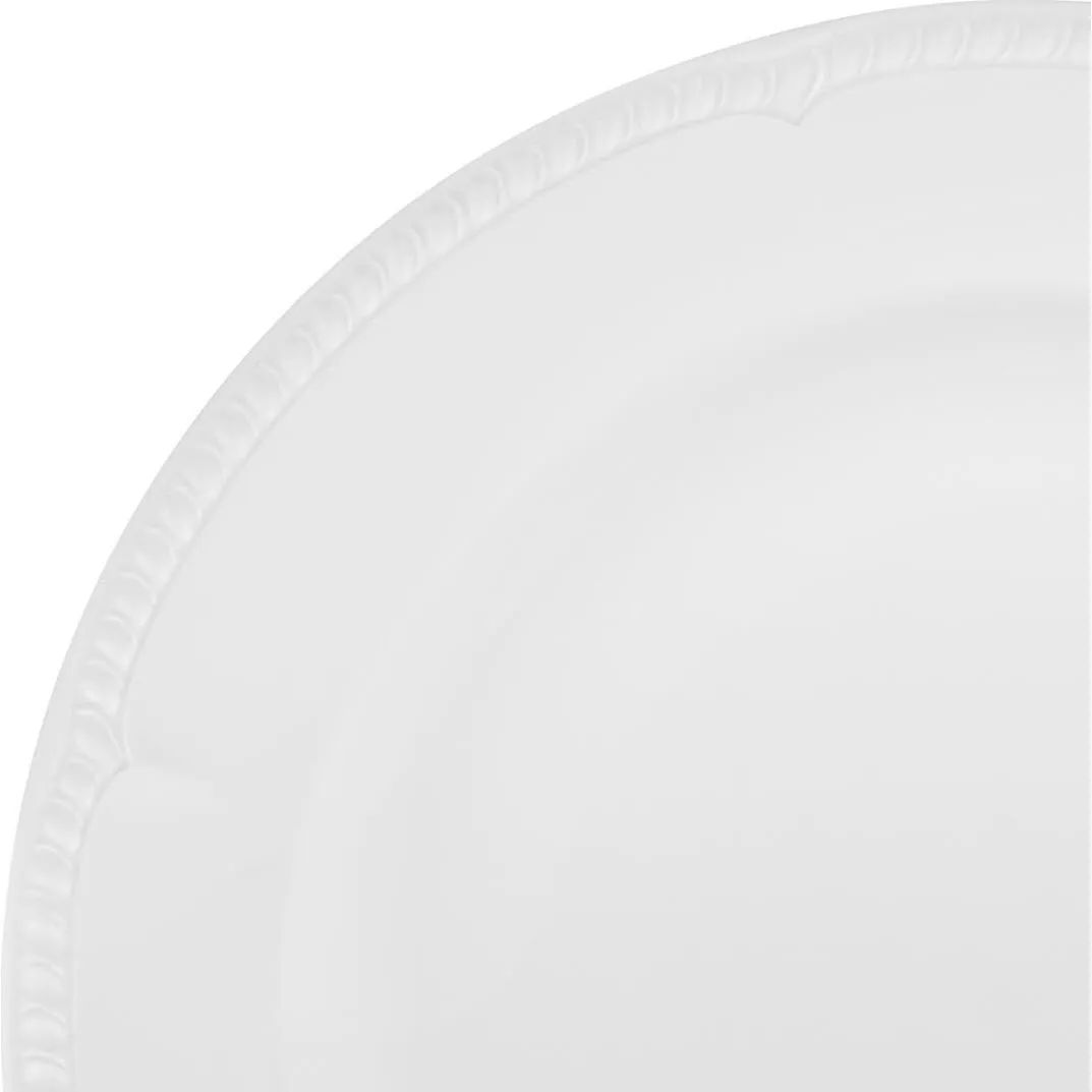 Buckingham Round Plate - Wide Rim