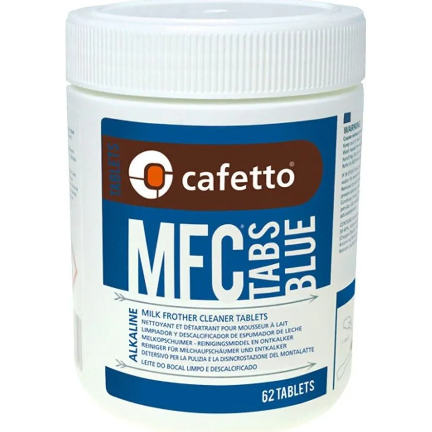 Cafetto Milk Frother Cleaner Blue Tablets