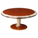 Casafina Poterie Footed Plate 332x142mm Caramel (zap331-Lat)