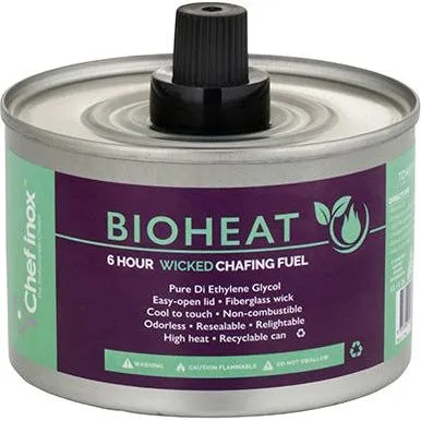 Chef Inox Bio-Heat 6 Hour Wicked Fuel Carton Of 24